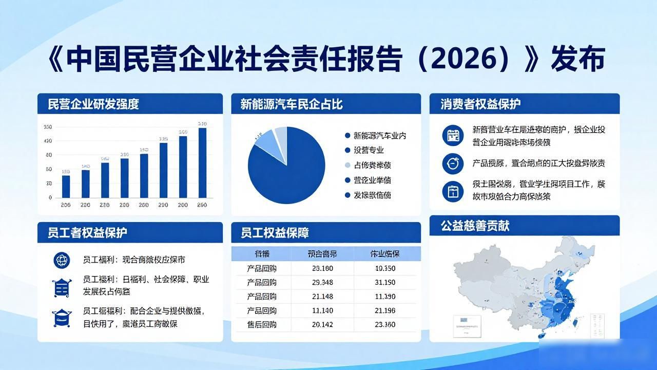 《中国民营企业社会责任报告（2026）》发布