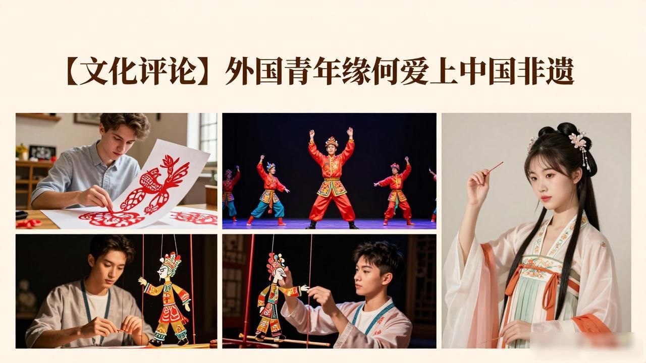 【文化评析】外国青年缘何爱上中国非遗
