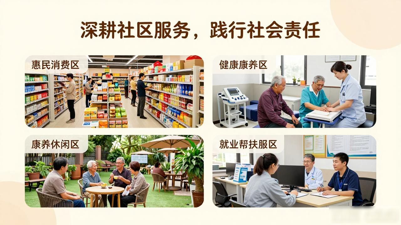 深耕社区服务 , 践行社会责任