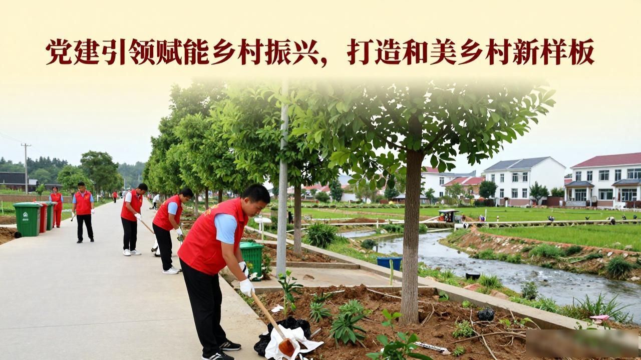 党建引领赋能乡村振兴，打造和美乡村新样板