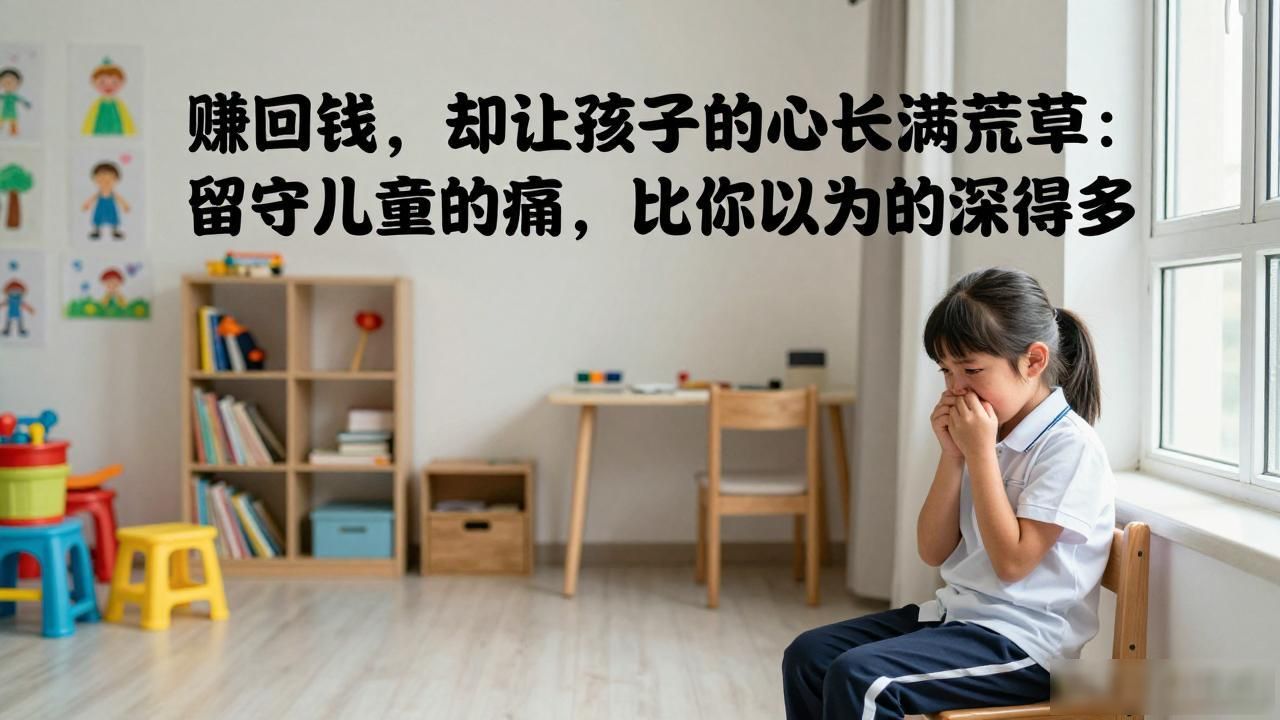 赚回钱，却让孩子的心长满荒草：留守儿童的痛，比你以为的深得多