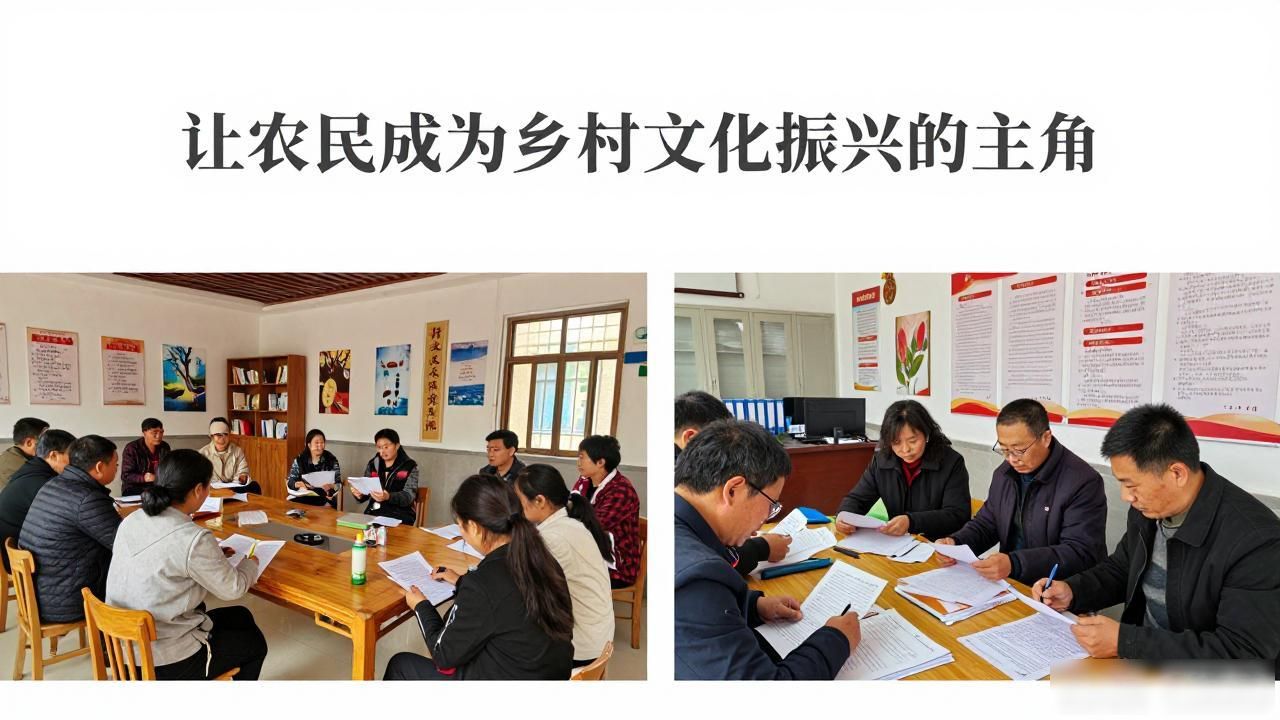 让农民成为乡村文化振兴的主角