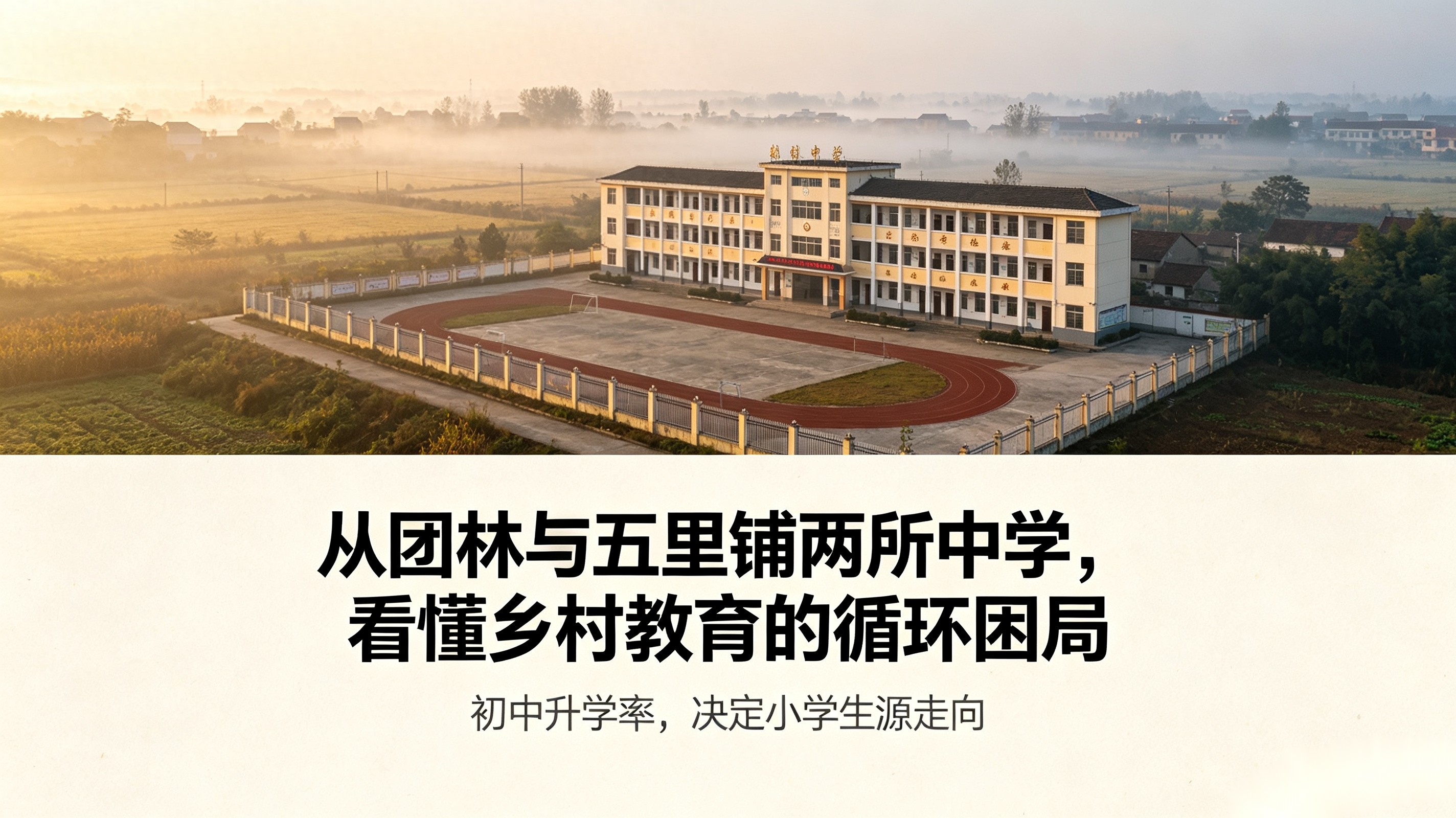 从团林与五里铺两所中学，看懂乡村教育的循环困局