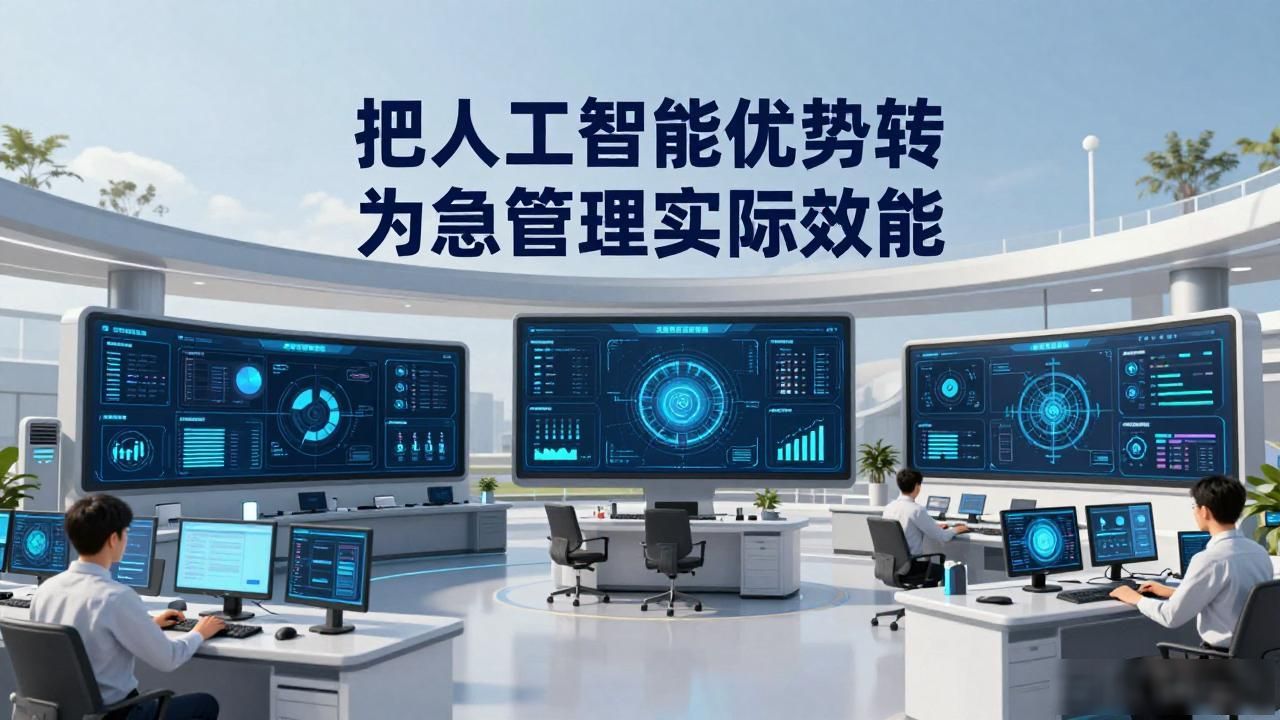 把人工智能优势转化为 应急管理实际效能