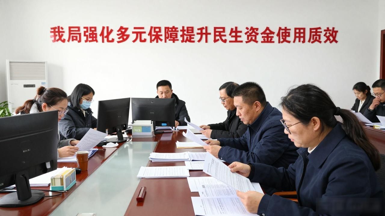 我局强化多元保障提升民生资金使用质效