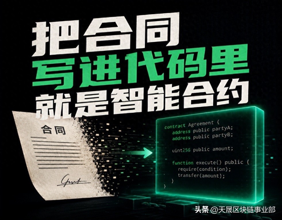 搞懂智能合约，就懂了区块链一半的门道
