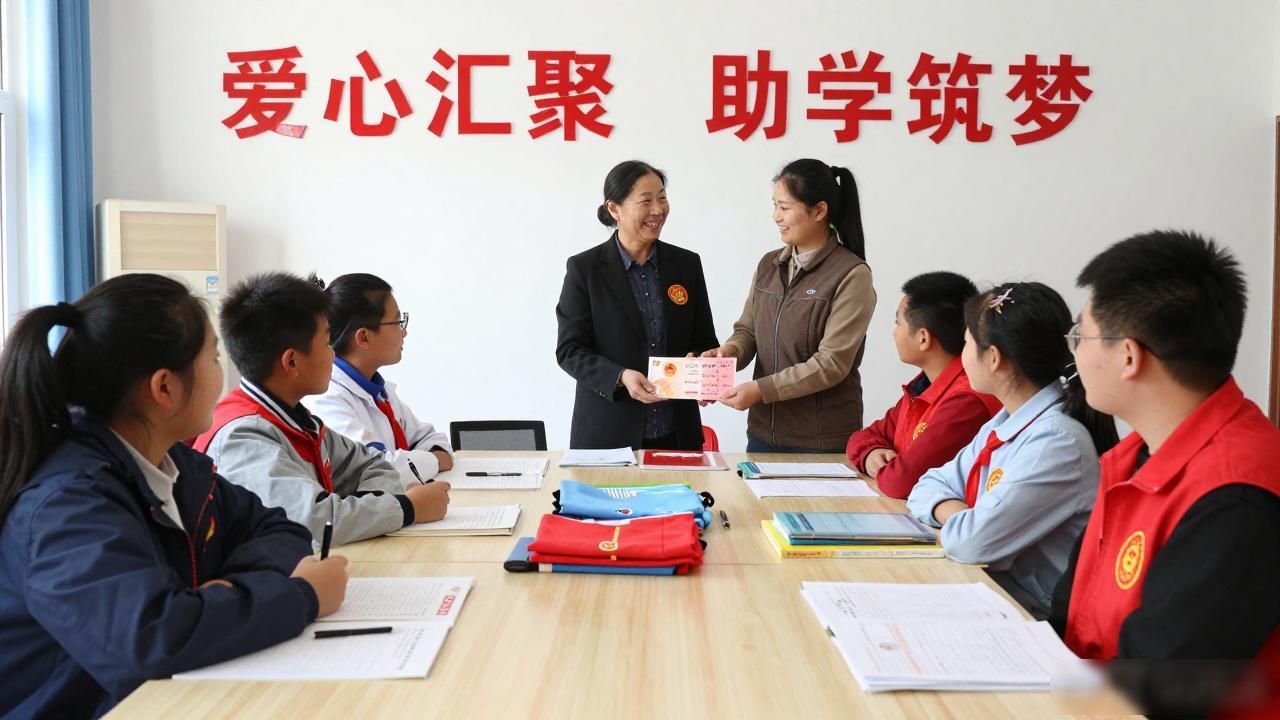 爱心汇聚 助学筑梦