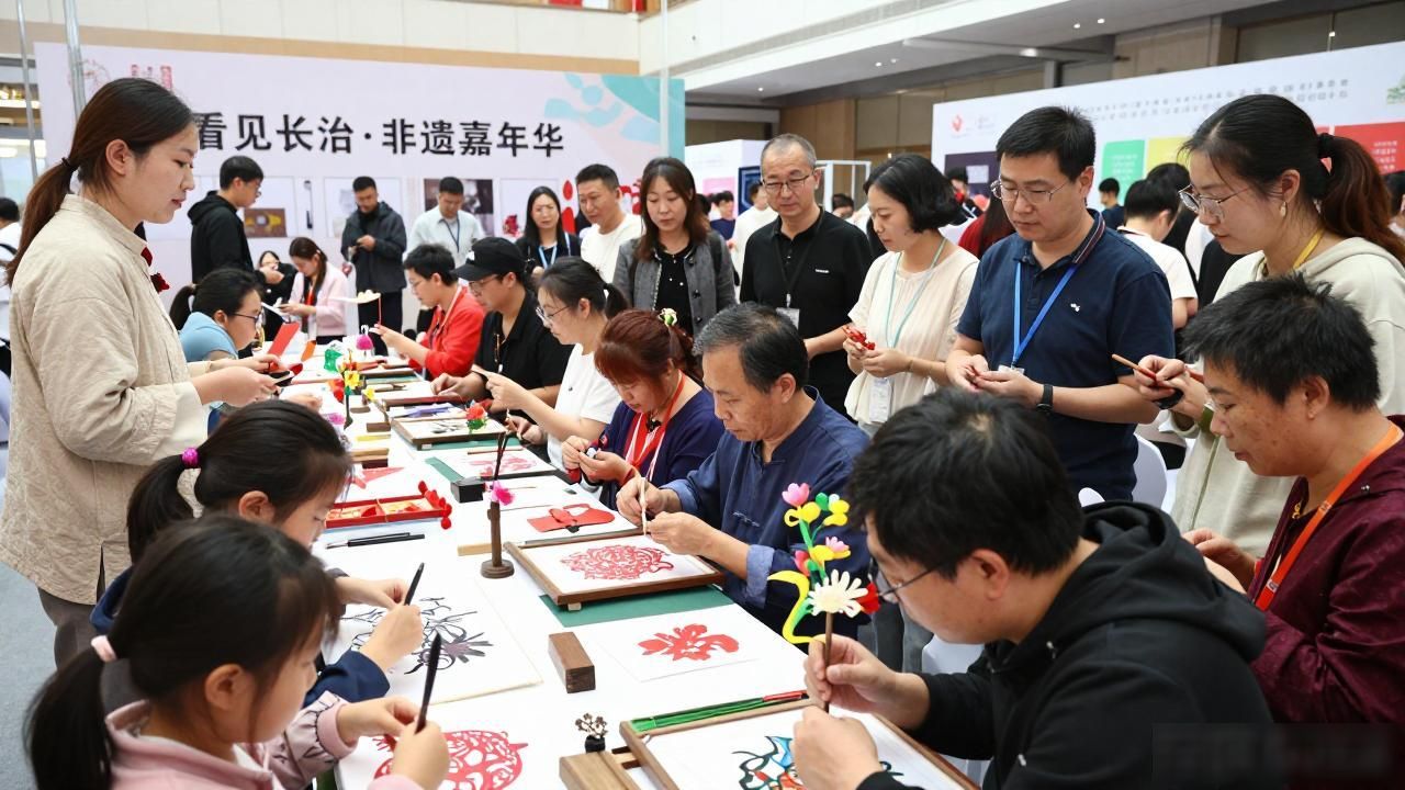“看见长治·非遗嘉年华”主题活动实现文化资源双向流动、互促共荣