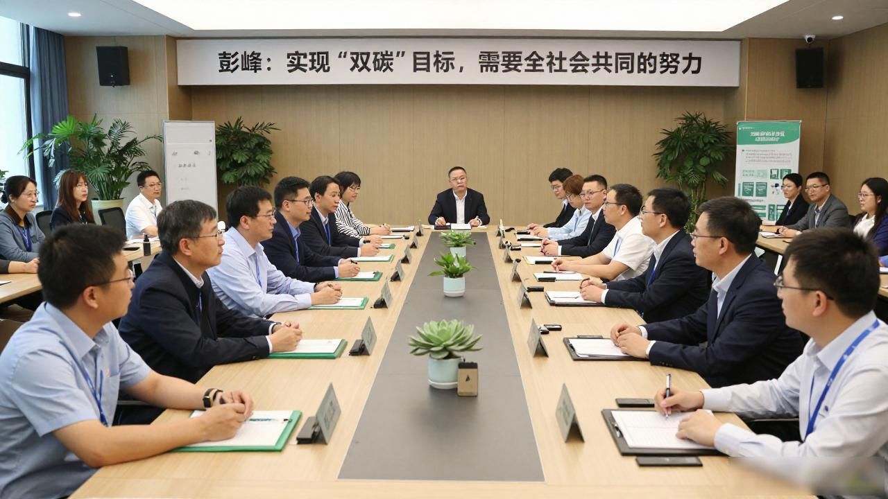 彭峰：实现“双碳”目标，需要全社会共同的努力
