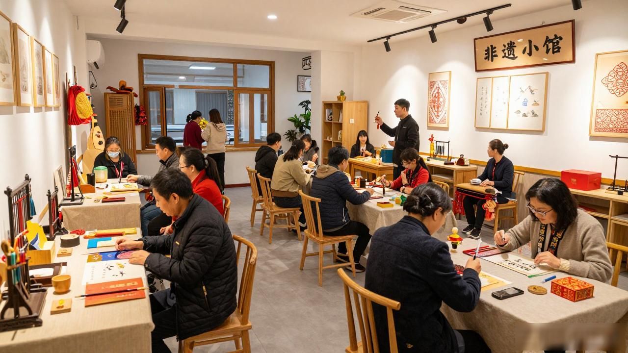 “非遗小馆”的文化启示