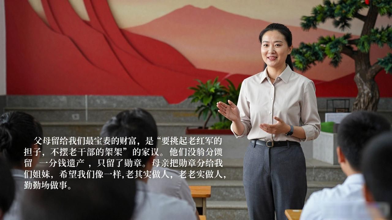 甘公荣在井冈山干部学院讲述父亲甘祖昌往事 一堂讲了千余遍的课，为何仍让人落泪